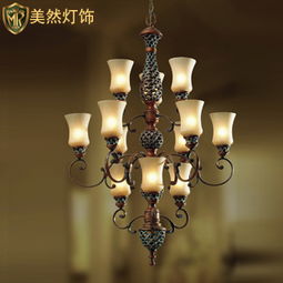 光影交織的自然詩(shī)篇 美式鄉(xiāng)村鏤空雕花燈飾的照明藝術(shù)